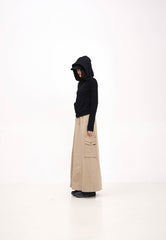 THELIGHT women's work half skirt a line skirt hundred with the new fall and winter