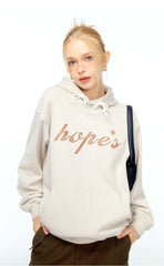 MessAgeLab -Women's hooded sweatshirt vintage hipster top