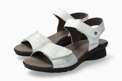 MEPHISTO PATTIE SANDAL WHITE SMOOTH Womens Sandals Brand New w/ Box